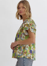 Load image into Gallery viewer, Lacey Floral Top