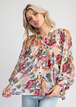 Load image into Gallery viewer, Spencer Floral Top