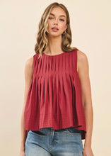 Load image into Gallery viewer, Esme Pleated Top