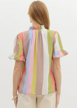 Load image into Gallery viewer, Pastel Stripes Top