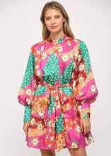 Load image into Gallery viewer, Annette Patchwork Dress