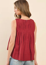 Load image into Gallery viewer, Esme Pleated Top