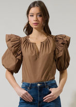 Load image into Gallery viewer, Flores Poplin Top