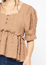 Load image into Gallery viewer, Eloise Top - Tan