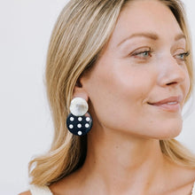 Load image into Gallery viewer, Sunshine Tienda- Polka Double Circle Earrings