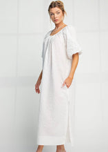 Load image into Gallery viewer, White Cotton Maxi Dress