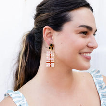 Load image into Gallery viewer, Sunshine Tienda- Guava Cabana Earrings