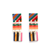 Load image into Gallery viewer, Sunshine Tienda- Stripes Ahoy Earrings