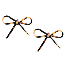 Load image into Gallery viewer, St. Armands Tortoise Bow Studs