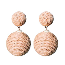 Load image into Gallery viewer, St. Armands Raffia Wrapped Bons