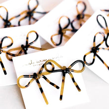 Load image into Gallery viewer, St. Armands Tortoise Bow Studs