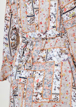 Load image into Gallery viewer, Printed Patchwork Midi Dress