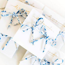 Load image into Gallery viewer, St. Armands Blue + White Multi Bow Studs