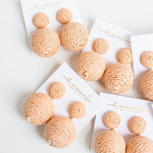 Load image into Gallery viewer, St. Armands Raffia Wrapped Bons