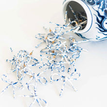 Load image into Gallery viewer, St. Armands Blue + White Multi Bow Studs