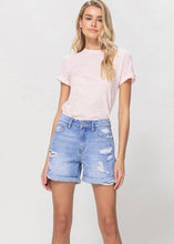 Load image into Gallery viewer, Venice Boyfriend Cuffed Denim Shorts