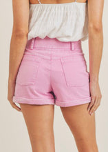 Load image into Gallery viewer, Bubble Pink Denim Shorts