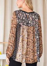 Load image into Gallery viewer, Autumn Paisley Top (S-XL)