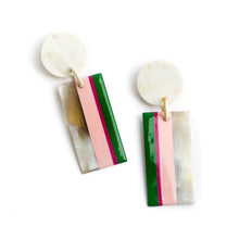Load image into Gallery viewer, Sunshine Tienda- Grasshopper Cabana Earrings