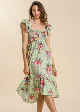 Load image into Gallery viewer, Willow Cutout Midi Dress