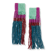 Load image into Gallery viewer, INK &amp; ALLOY belle - geo fringe earrings