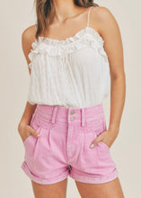 Load image into Gallery viewer, Bubble Pink Denim Shorts