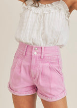 Load image into Gallery viewer, Bubble Pink Denim Shorts