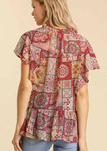 Load image into Gallery viewer, Jessie Patchwork Top
